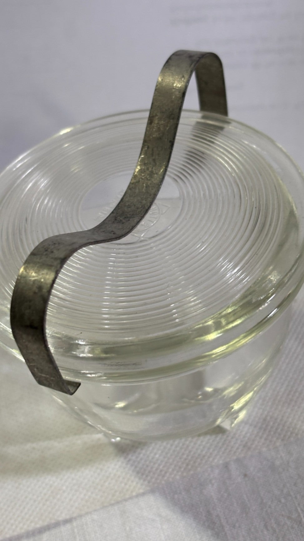 JENAER GLAS Eierkocher nach Wilhelm Wagenfeld – Exemplar 2