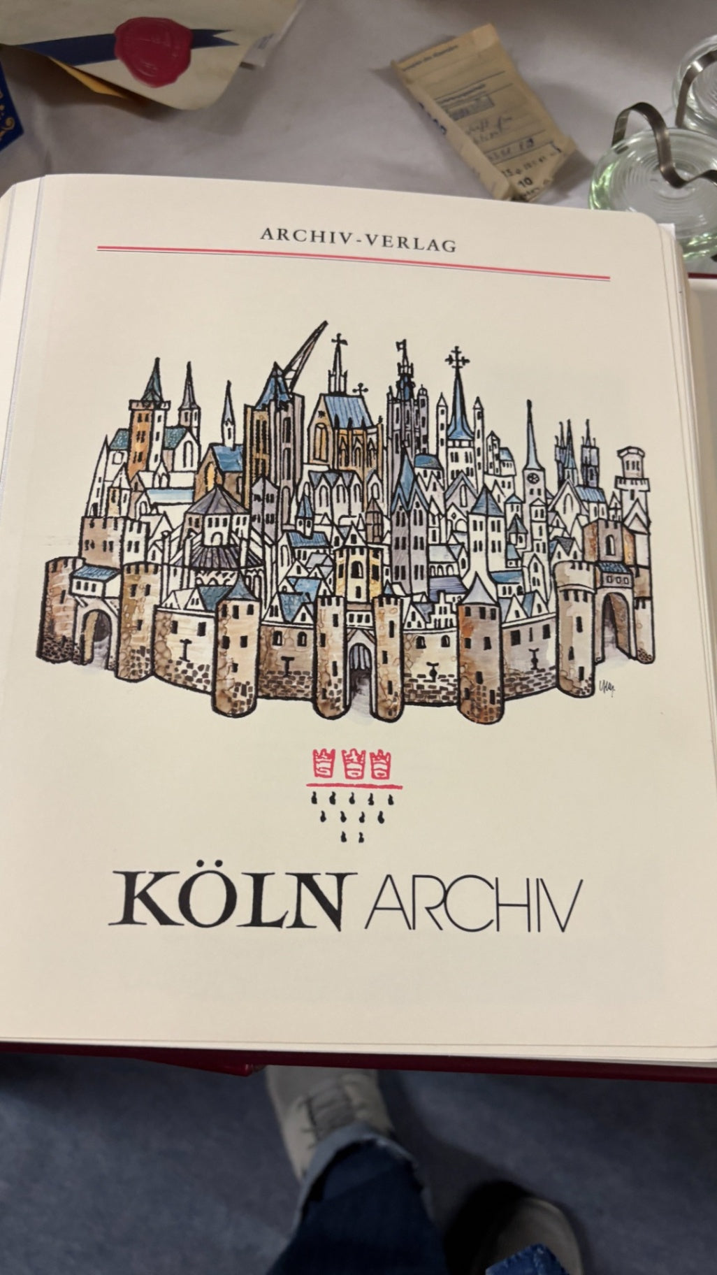 Köln Archiv – Archiv-Verlag – 8 Sammelbände I–VIII