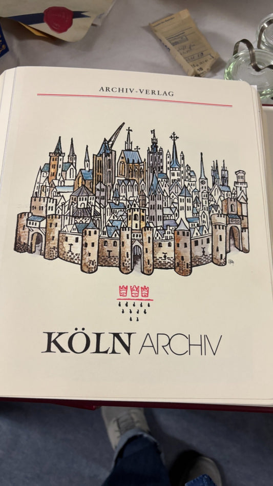 Köln Archiv – Archiv-Verlag – 8 Sammelbände I–VIII