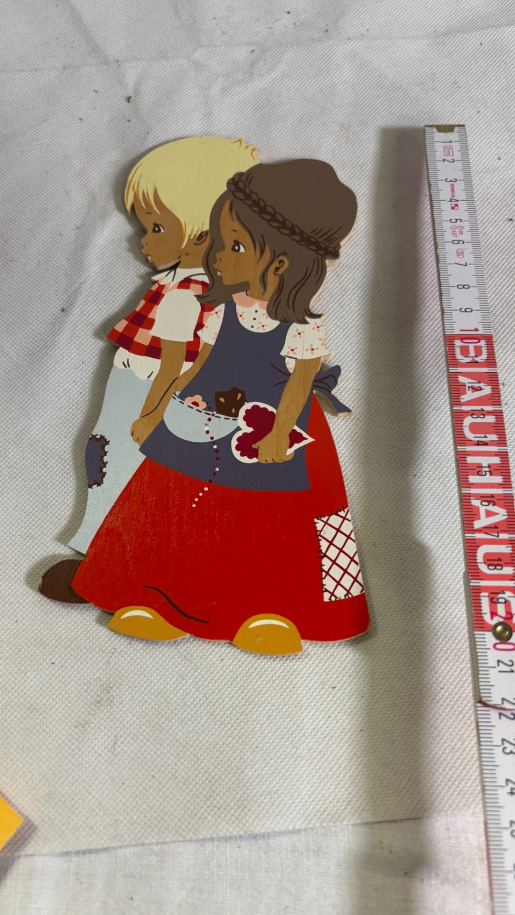 Mertens Kunst Hänsel und Gretel Nr. 1011 Holz Wandfigur
