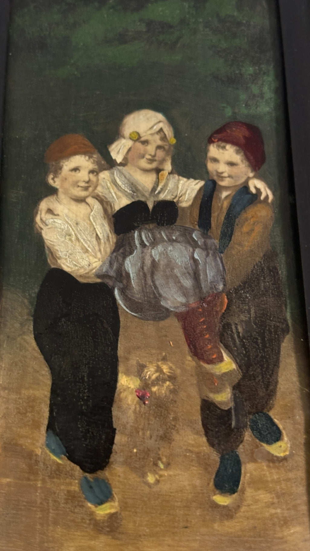 Handgemaltes Ölbild „Selige Tage, Tage der Jugend“ nach Wilhelm Kray