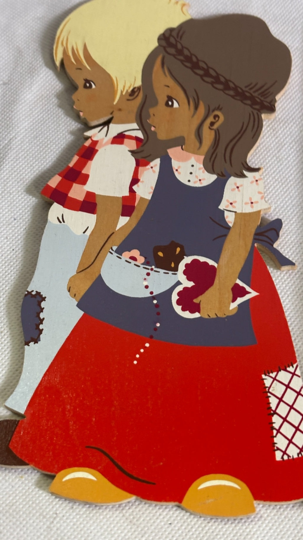Mertens Kunst Hänsel und Gretel Nr. 1011 Holz Wandfigur