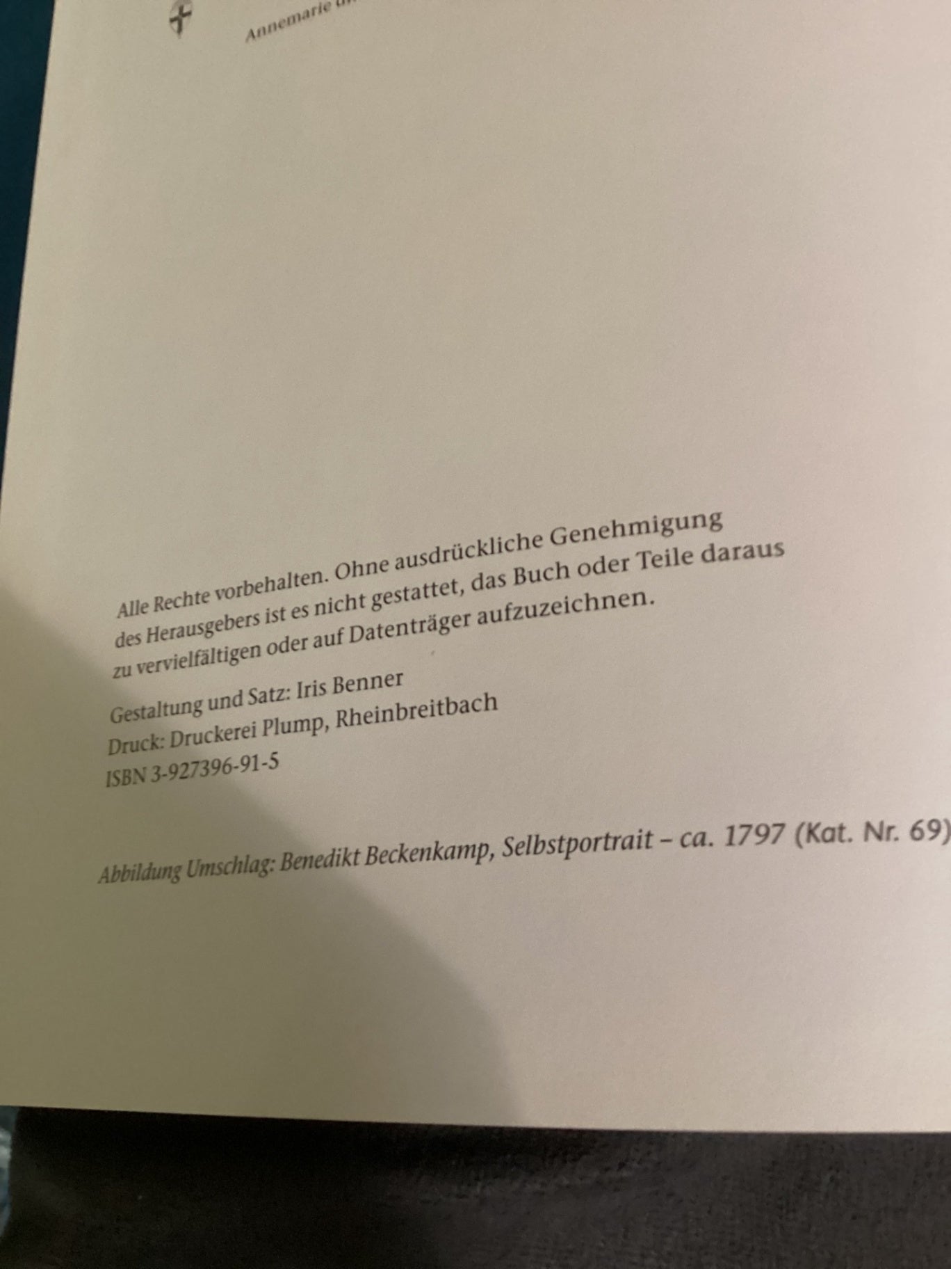Benedikt Beckenkamp 1747–1828 – Ein rheinischer Maler – Bettina Mosler