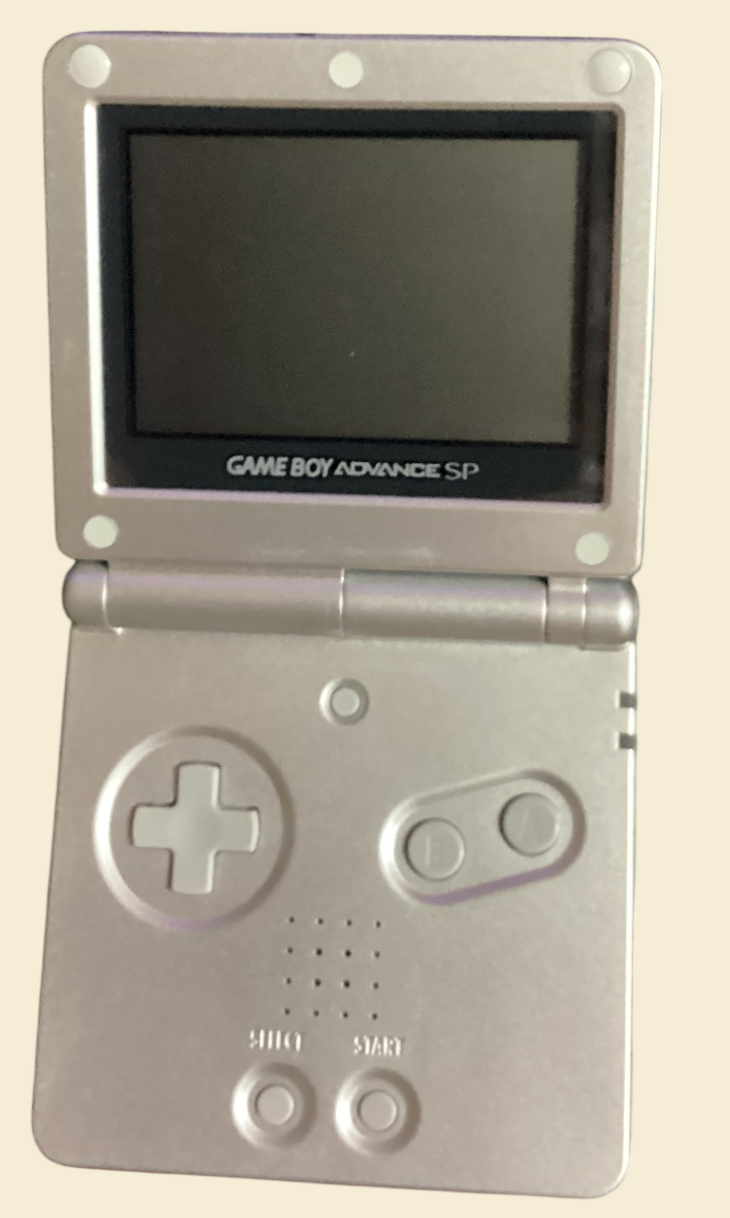 Nintendo Game Boy Advance SP Silber Set Metroid Fusion Final Fantasy Zubehör