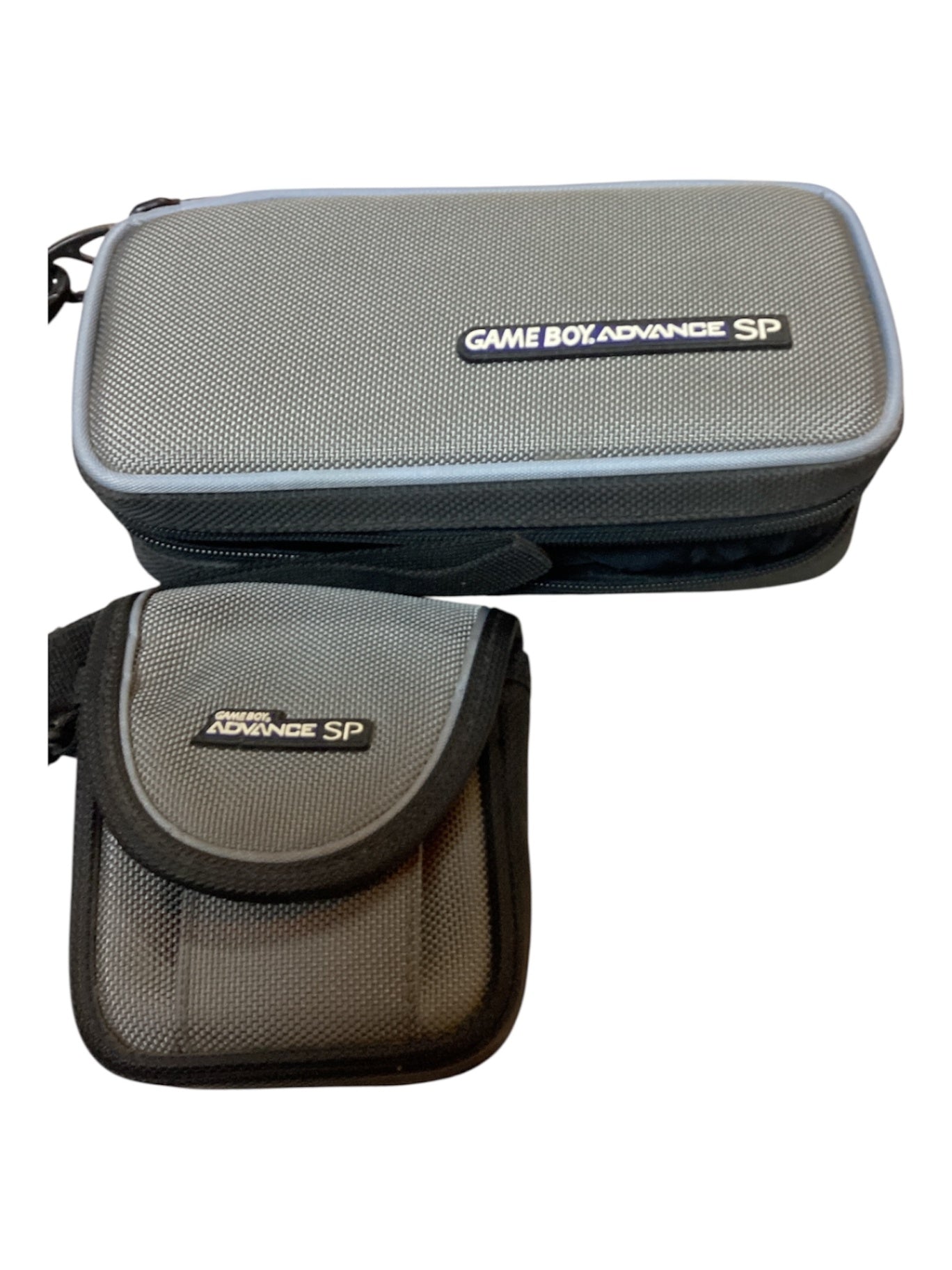 Nintendo Game Boy Advance SP Silber Set Metroid Fusion Final Fantasy Zubehör