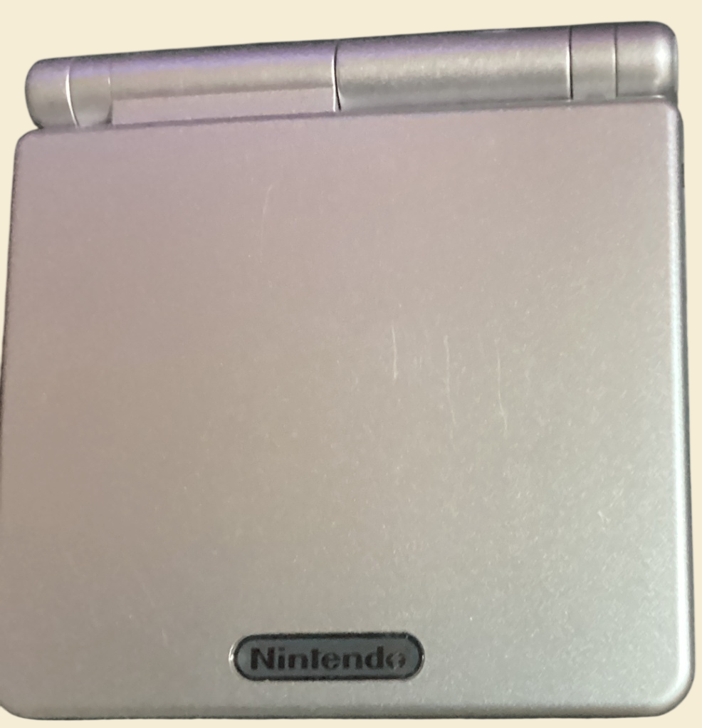 Nintendo Game Boy Advance SP Silber Set Metroid Fusion Final Fantasy Zubehör