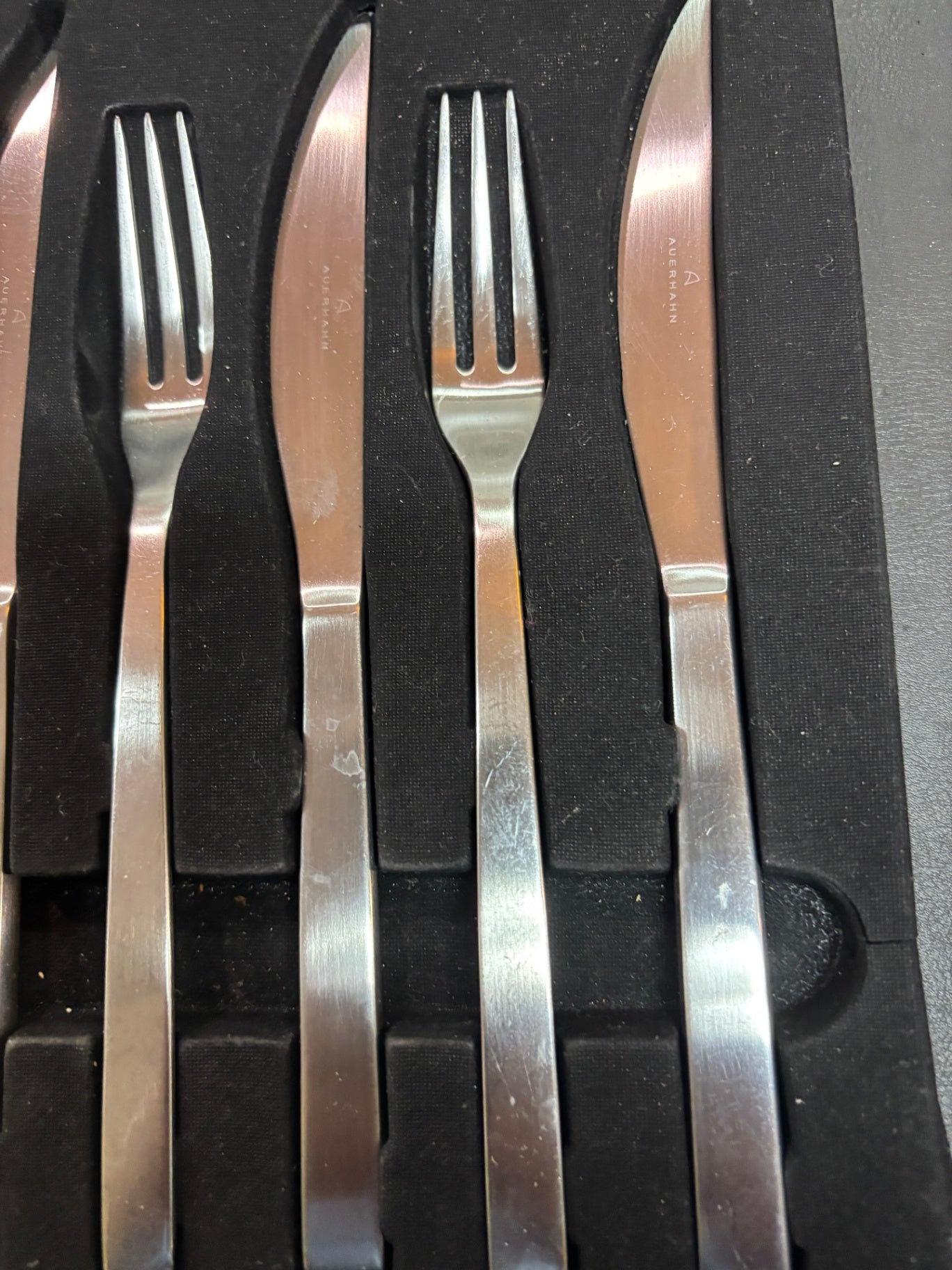 Auerhahn Steakbesteck 8-teilig – 4 Messer & 4 Gabeln