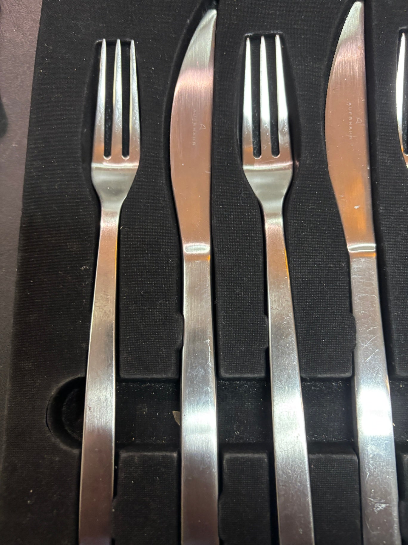 Auerhahn Steakbesteck 8-teilig – 4 Messer & 4 Gabeln