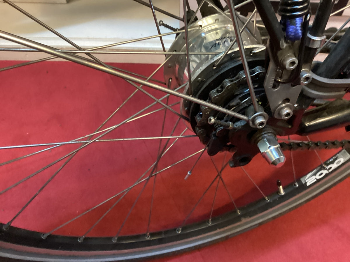 INTEC 28 Zoll Trekkingrad / Reiserad – Shimano Alfine 11 Gang – RH 57 cm