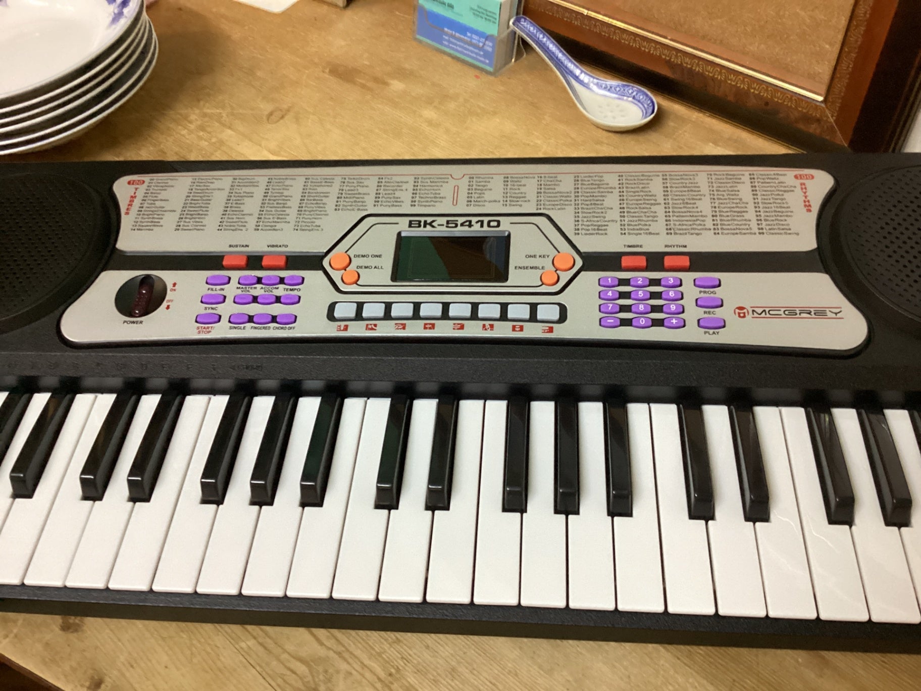 McGrey BK-5410 Beginner Keyboard – 54 Tasten