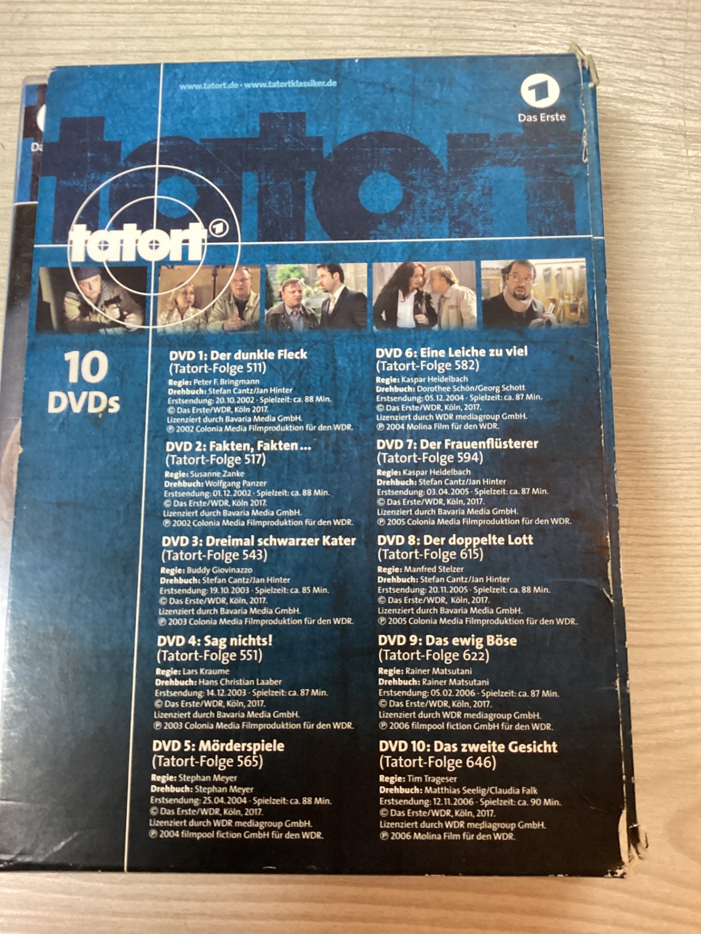 Tatort Münster – Thiel & Boerne ermitteln – Folgen 1–10 – 10 DVDs