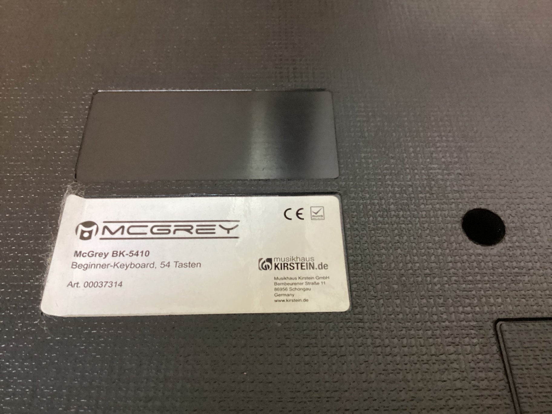 McGrey BK-5410 Beginner Keyboard – 54 Tasten
