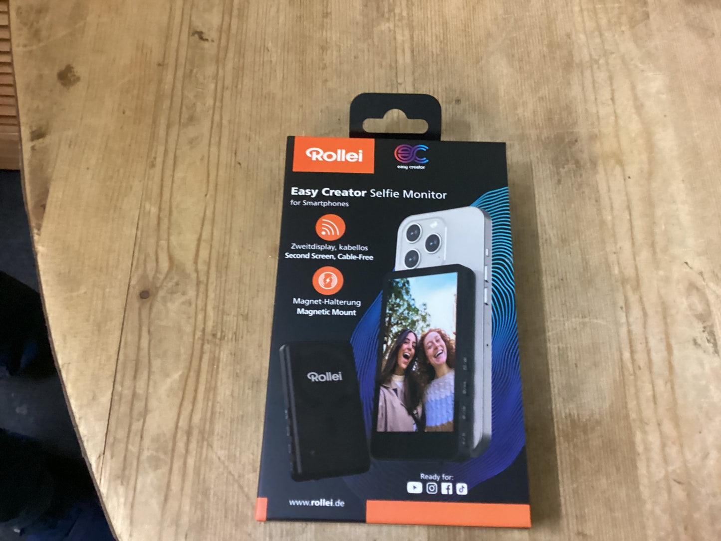 Rollei Easy Creator Selfie Monitor für Smartphone – Art. 26936