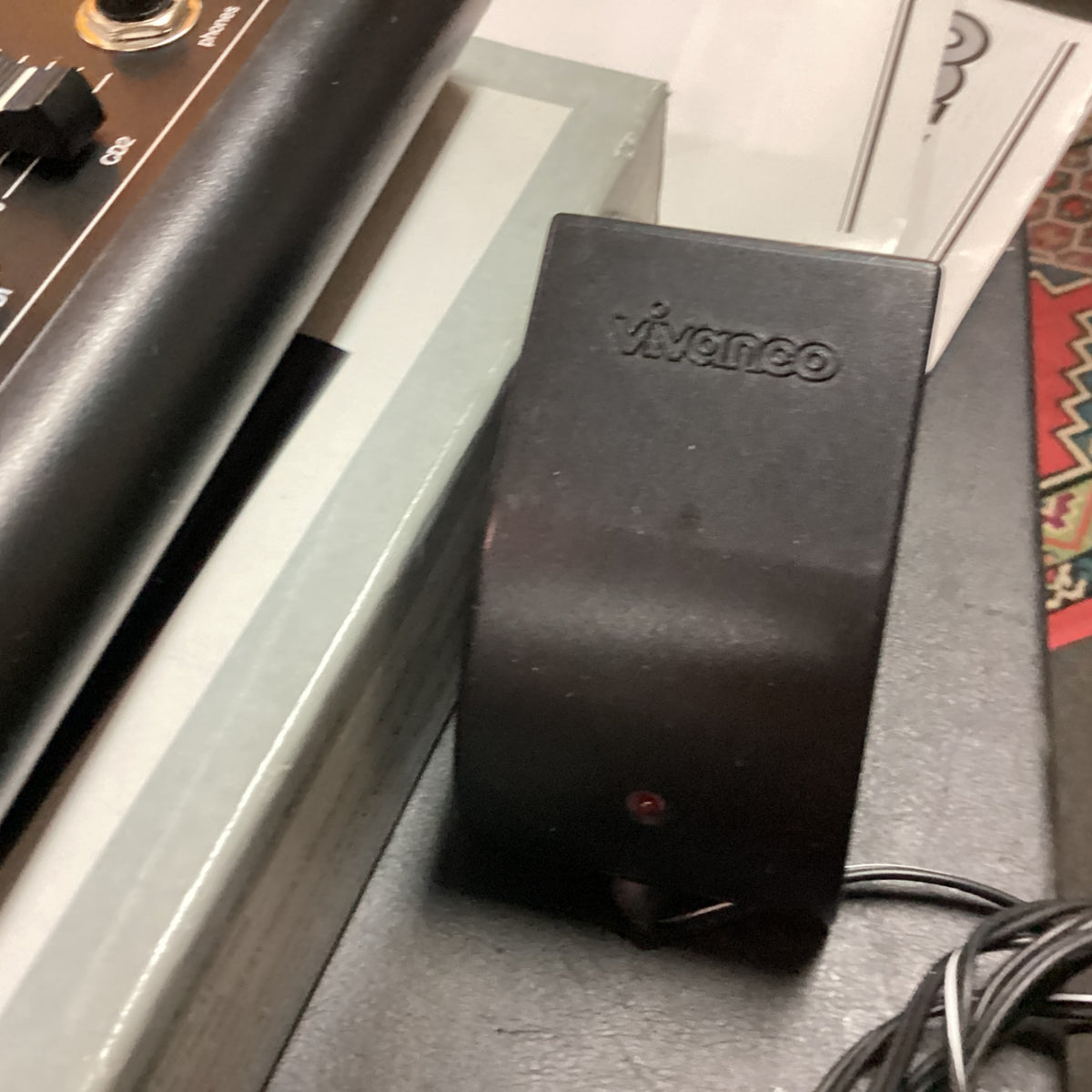 Vivanco MX 510 – 4-Kanal-Audio-Mischpult mit 2 Netzteilen und OVP