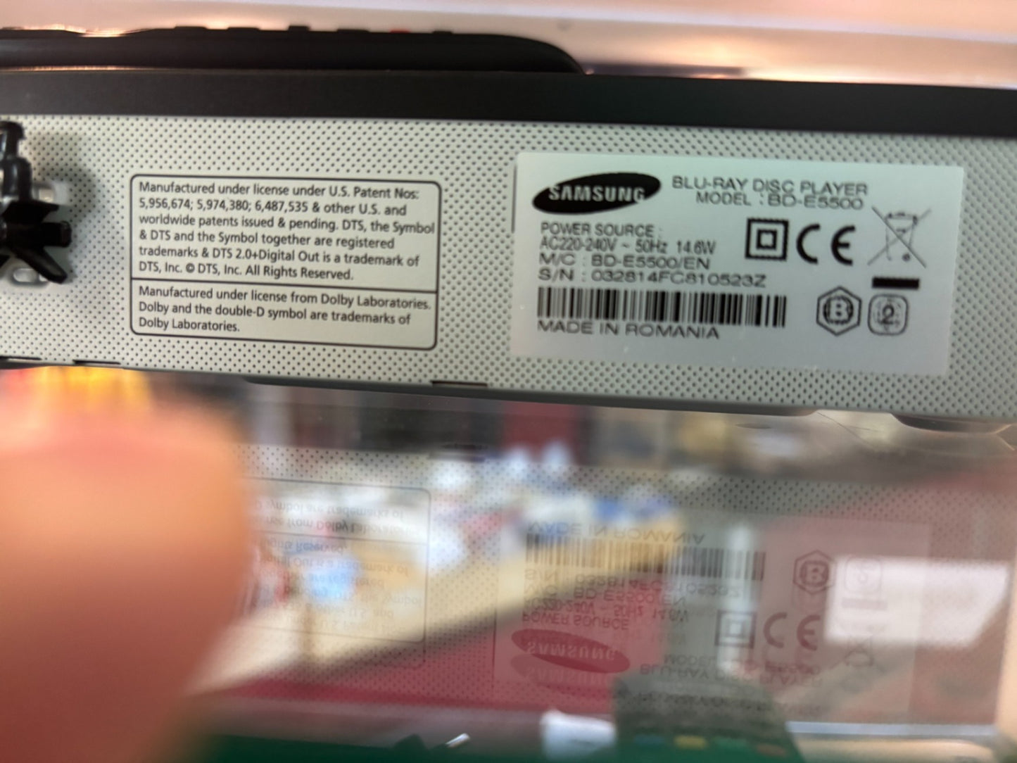 Samsung BD-E5500 3D Blu-ray-Player mit Fernbedienung – geprüft
