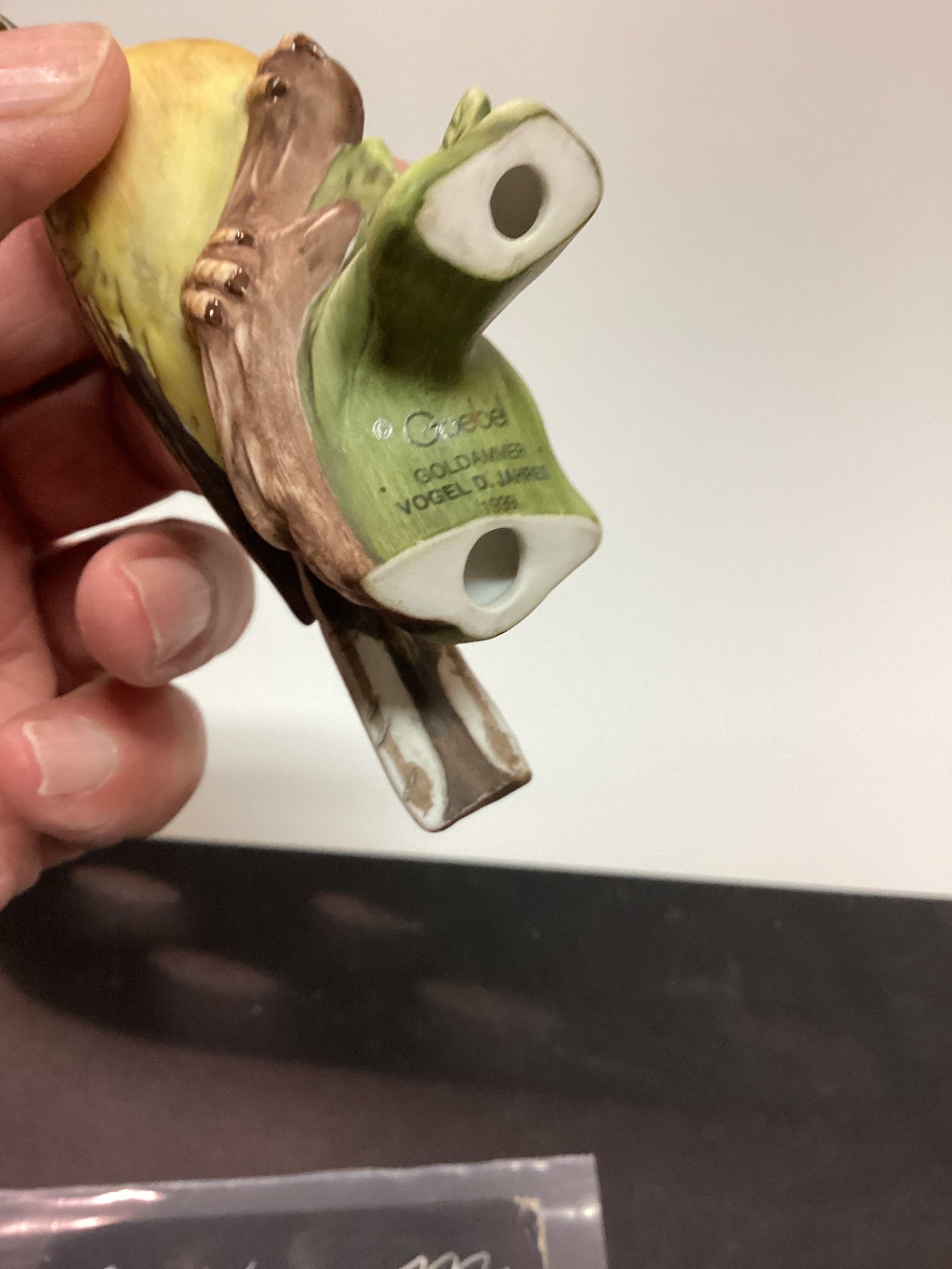 Goebel Goldammer – Vogel des Jahres 1999 – Porzellanfigur