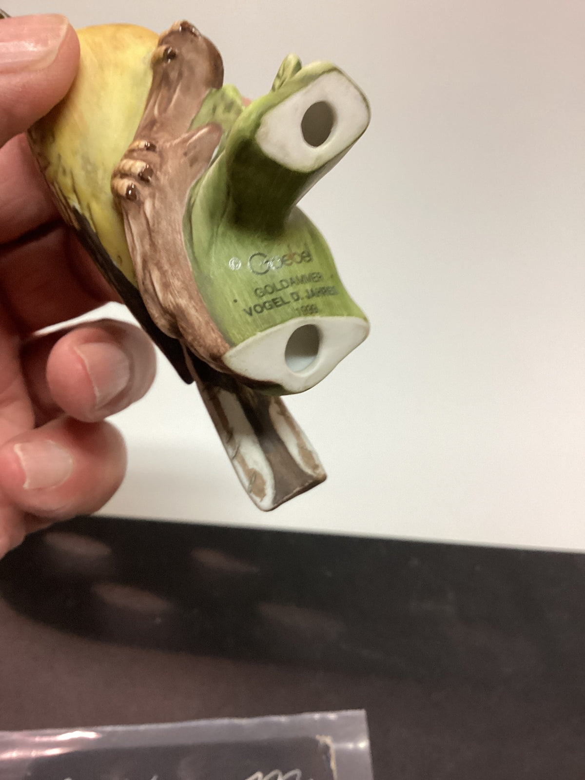 Goebel Goldammer – Vogel des Jahres 1999 – Porzellanfigur
