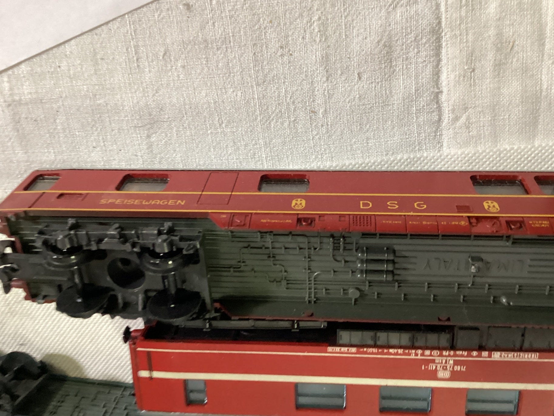 Lima H0 – 6 Personenwagen Touropa Scharnow TEN DSG – Konvolut