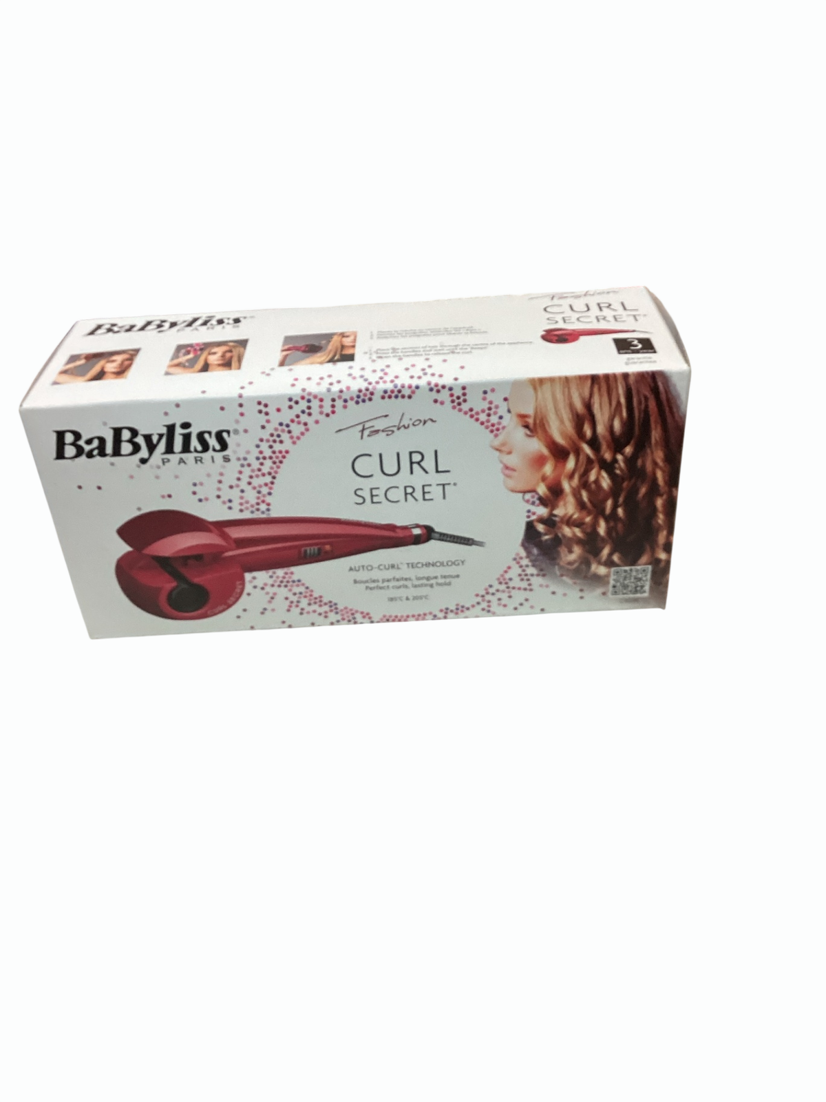 BaByliss C901PE Fashion Curl Secret Pink automatischer Lockenstyler mit OVP
