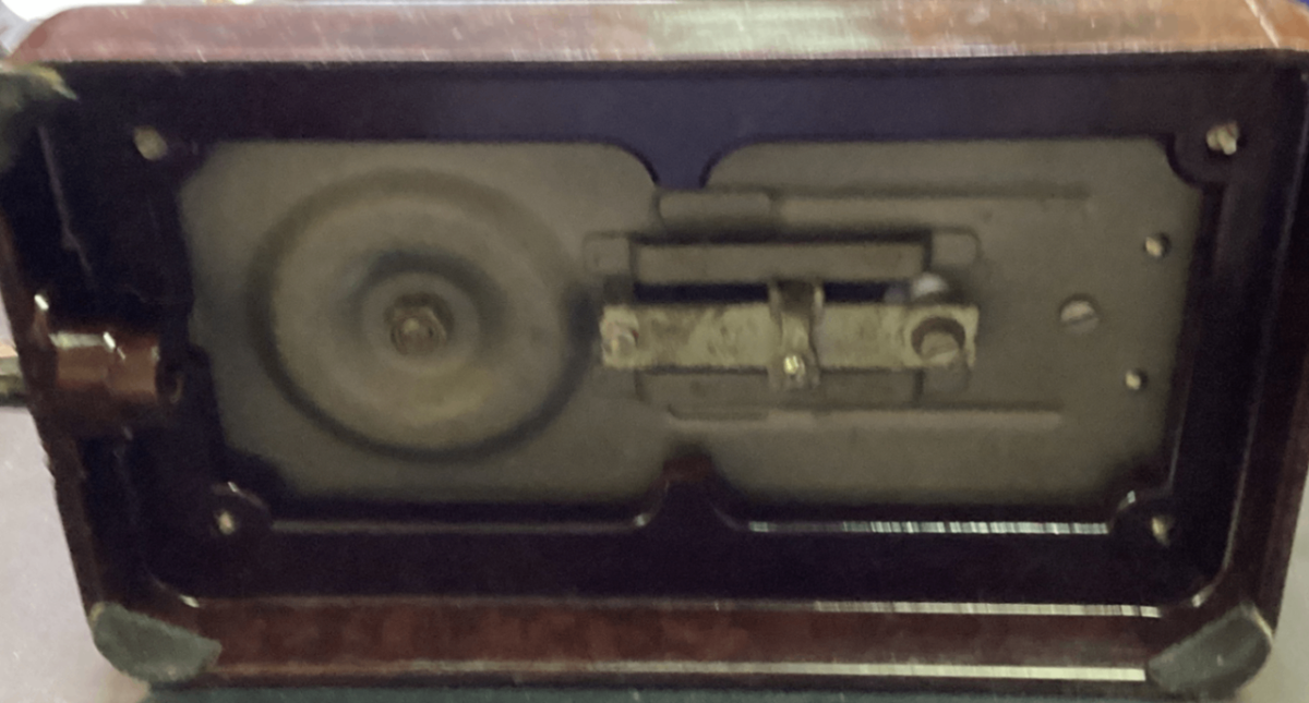 Vintage Barograph Riga UdSSR – mechanischer Luftdruckschreiber Bakelit