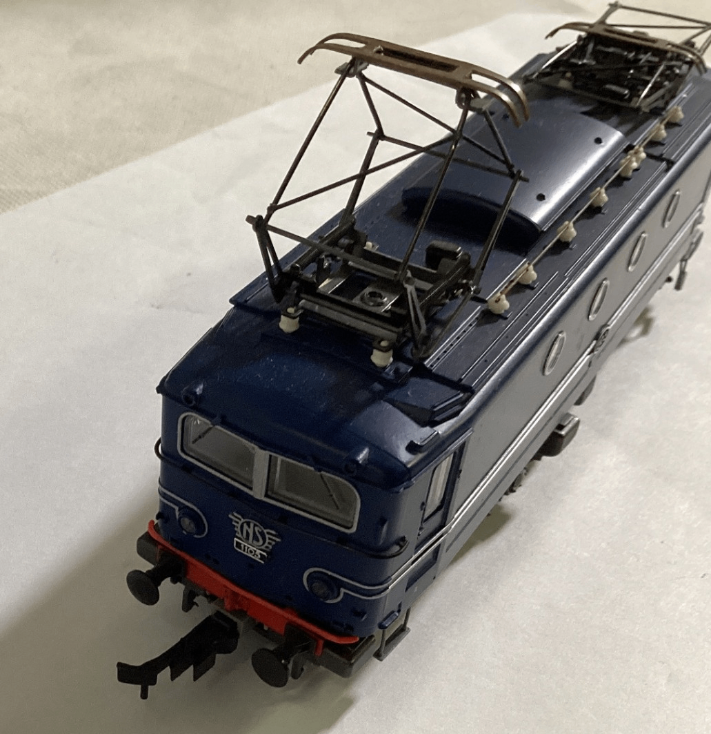 Roco H0 43465 NS Elektrolok 1105 blau – DC analog – geprüft