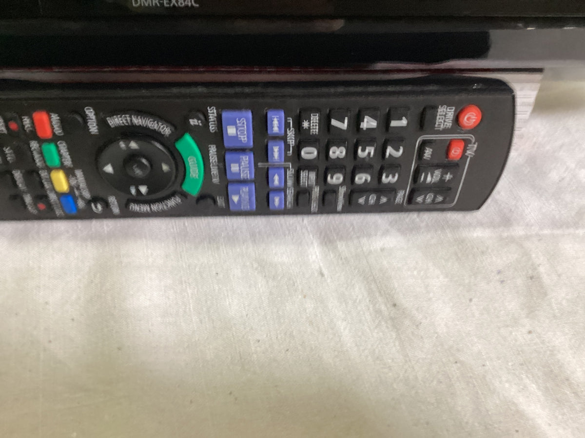 Panasonic DMR-EX84C DVD-/Festplattenrecorder 160GB DVB-C HDMI + Fernbedienung