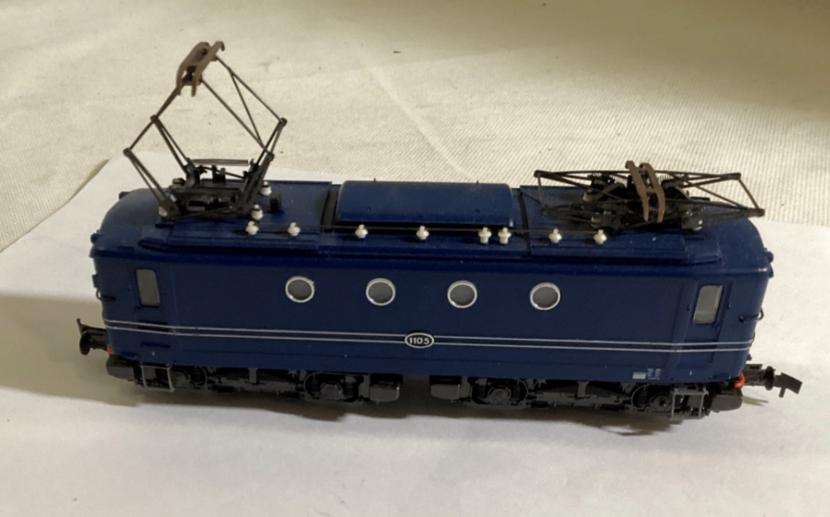 Roco H0 43465 NS Elektrolok 1105 blau – DC analog – geprüft