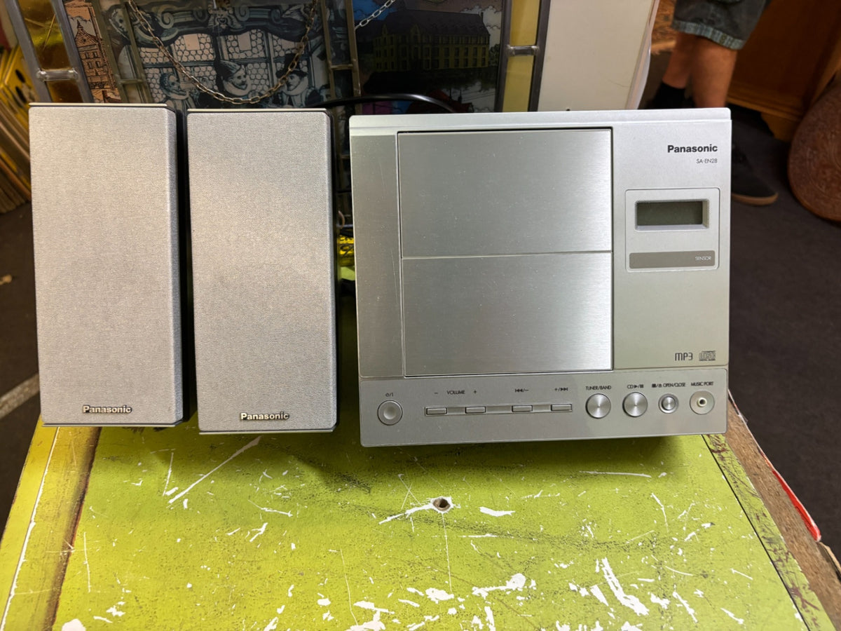 Panasonic SA-EN28 CD-Stereoanlage mit 2 Lautsprechern – getestet