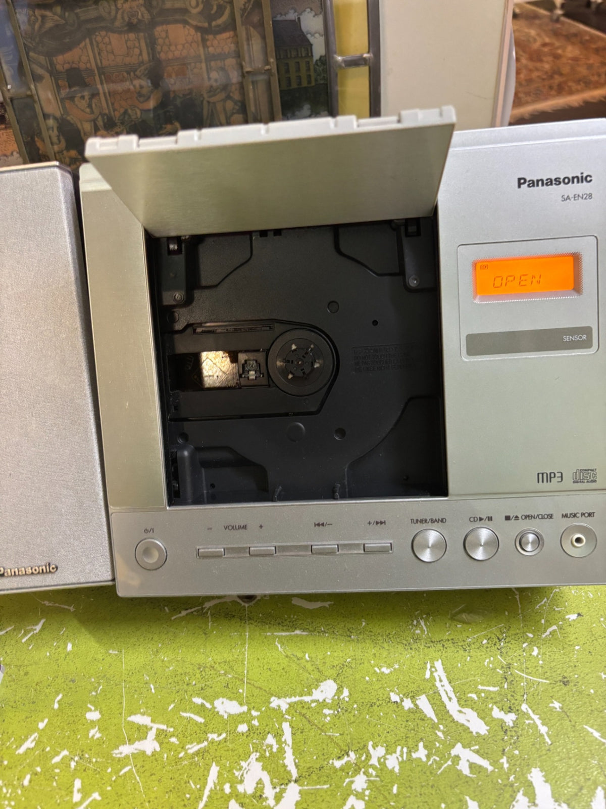 Panasonic SA-EN28 CD-Stereoanlage mit 2 Lautsprechern – getestet