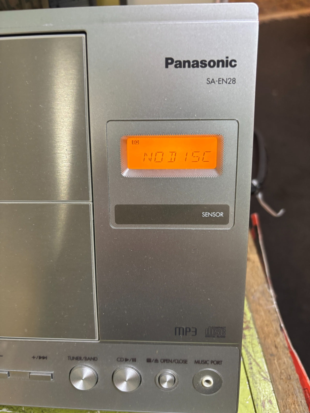 Panasonic SA-EN28 CD-Stereoanlage mit 2 Lautsprechern – getestet