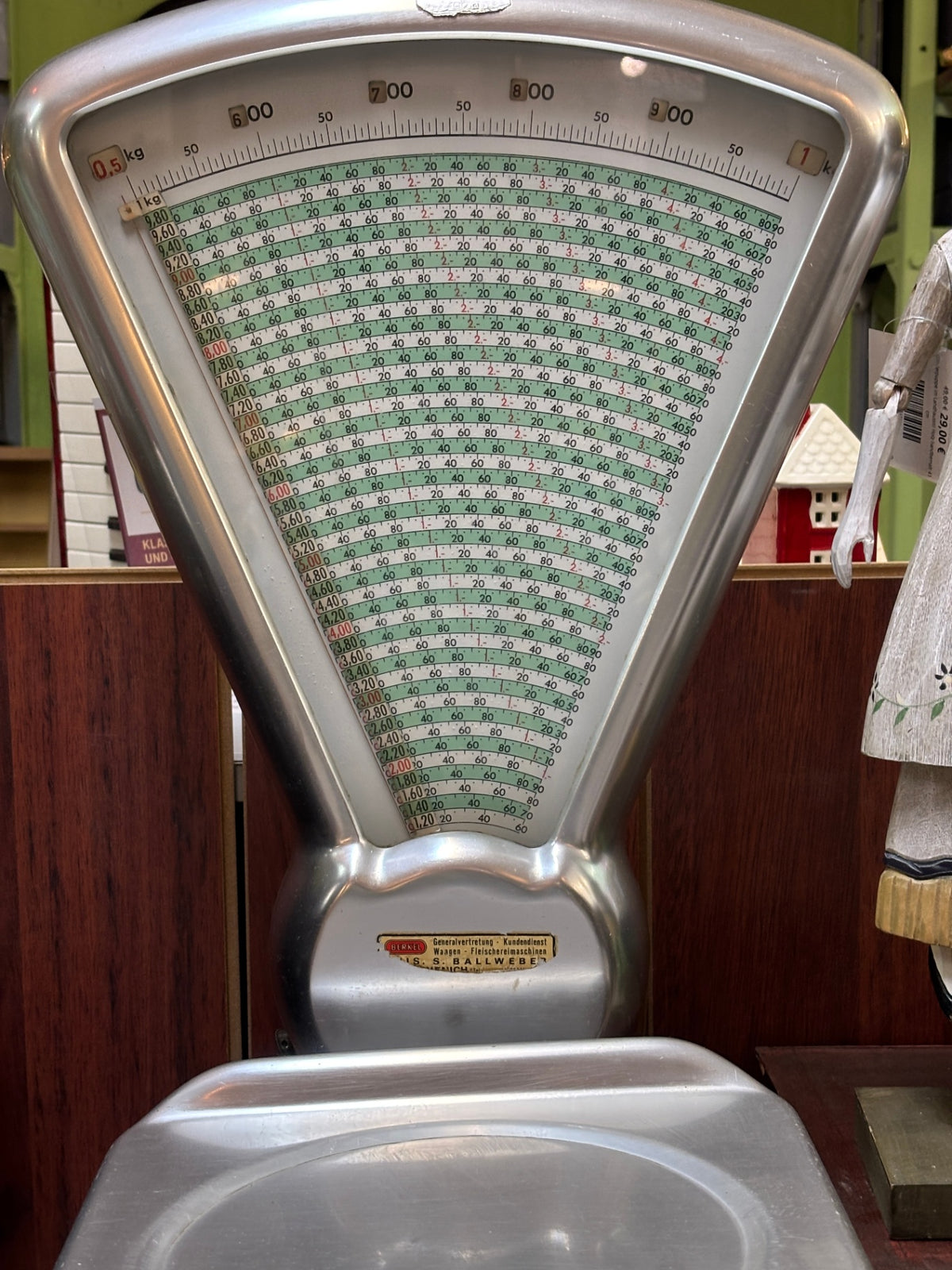 Berkel alte Ladenwaage aus Metzgerei – funktionsfähig – Vintage