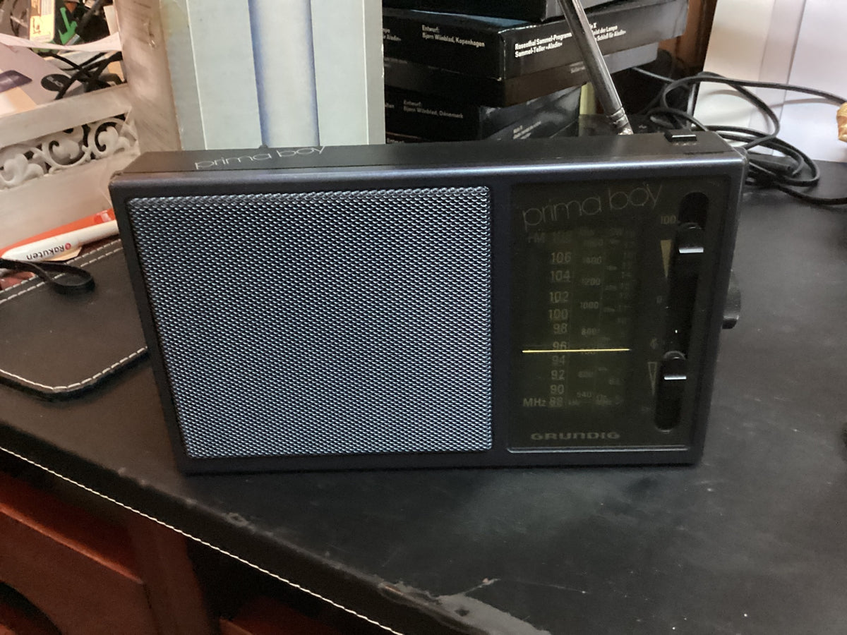 Grundig Prima Boy 65 K Kofferradio schwarz – geprüft und funktioniert