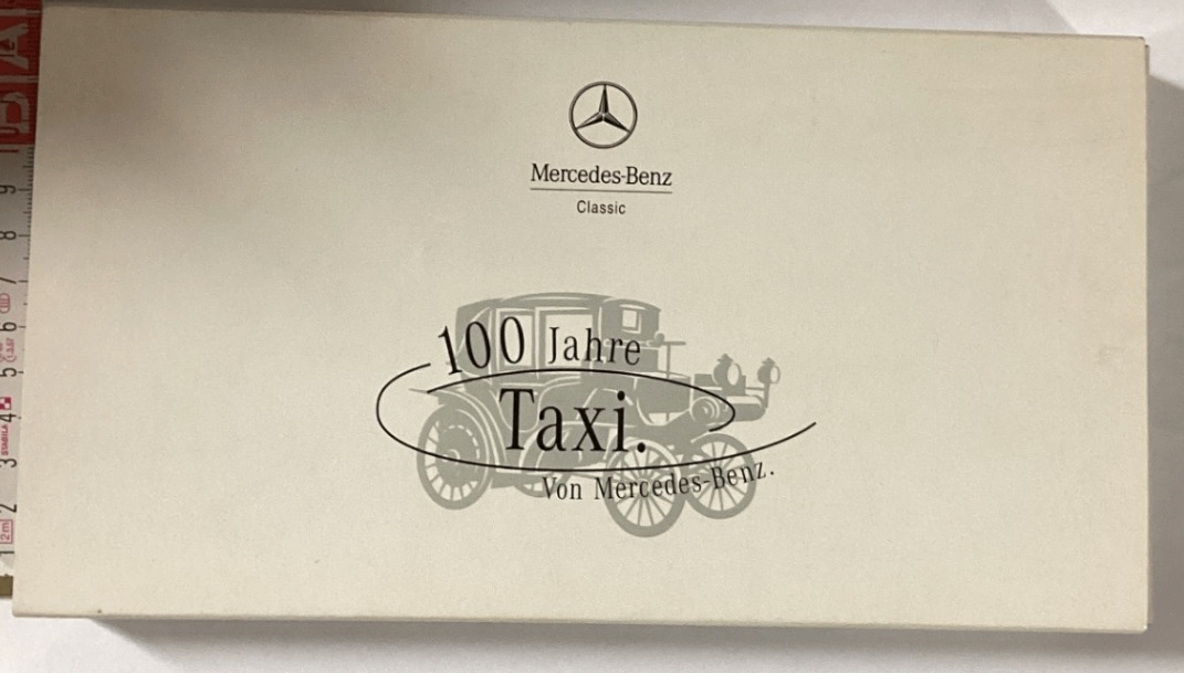 Wiking 100 Jahre Taxi Mercedes Benz 5 Modellautos Set 1:87 in OVP