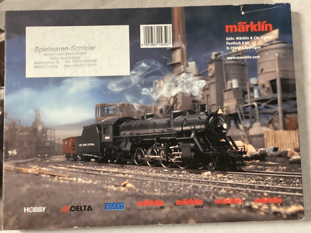 Märklin Katalog Gesamtprogramm 2003 2004 DI deutsche Ausgabe