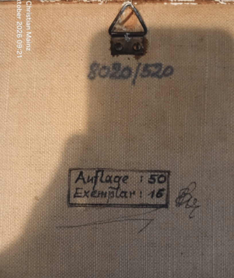 R. Schwamberger d. J. – Glasgravur Raub der Töchter des Leukippos – 45 × 40 cm
