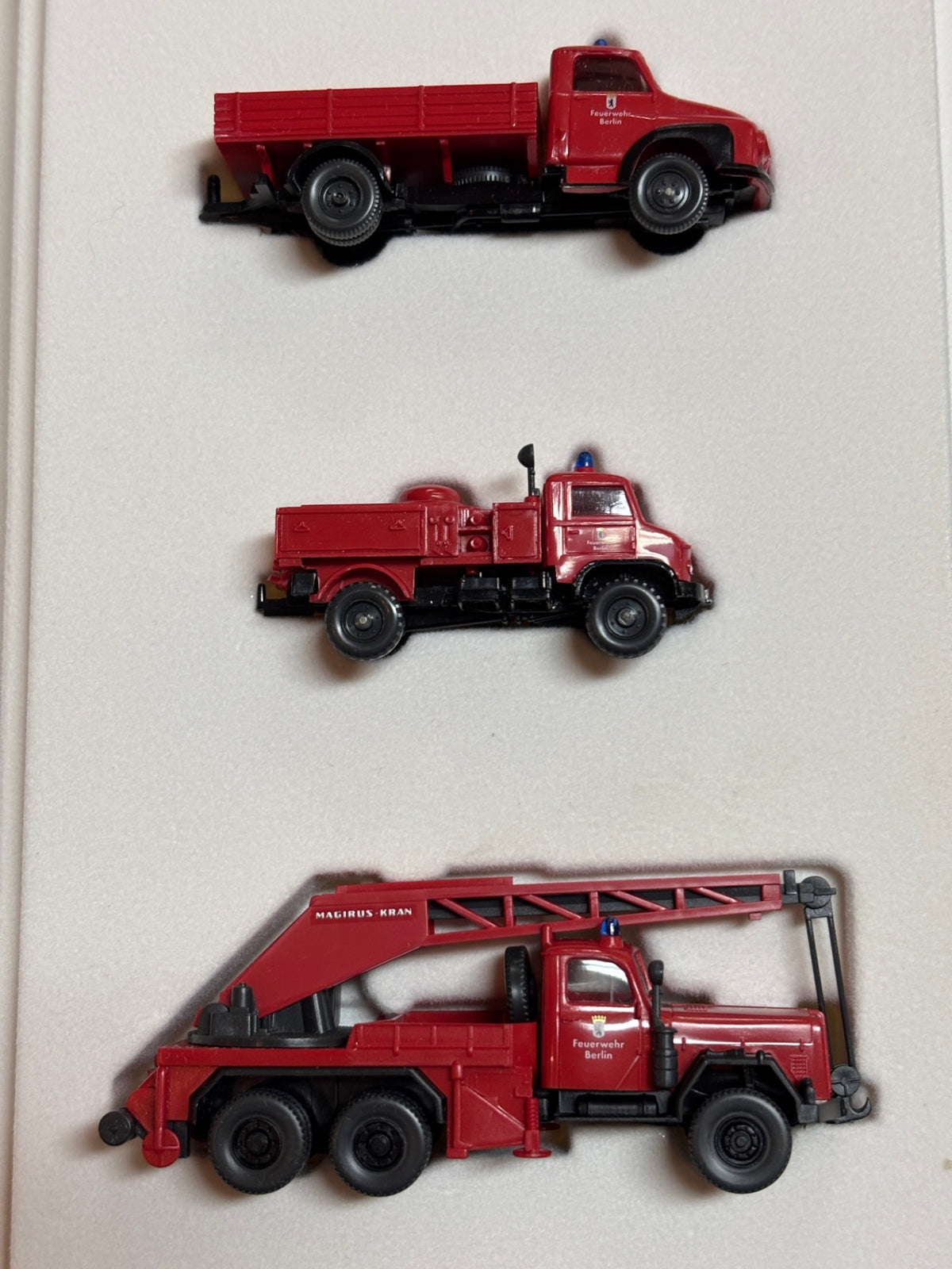 Wiking 9902158 150 Jahre Berliner Feuerwehr 3er Set 1:87 in OVP