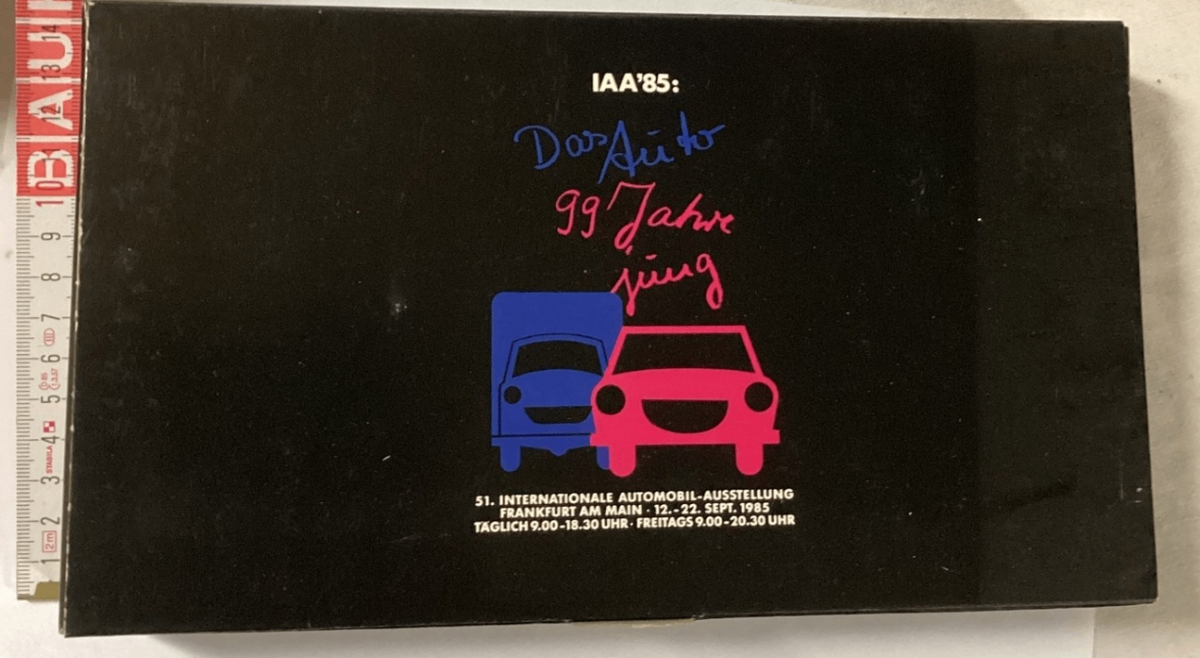 Herpa IAA 1985 Sattelzug 1:87 mit Zertifikat Nr. 0562 in OVP