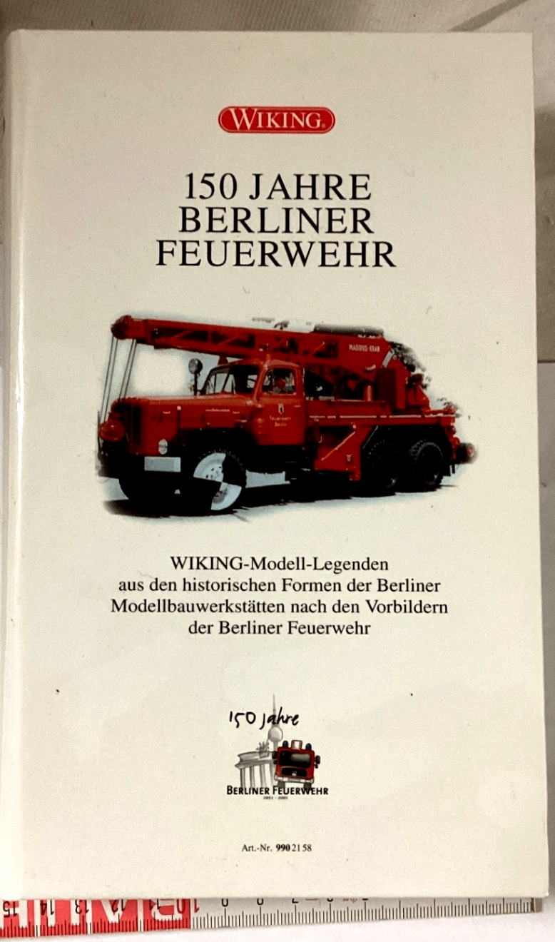 Wiking 9902158 150 Jahre Berliner Feuerwehr 3er Set 1:87 in OVP