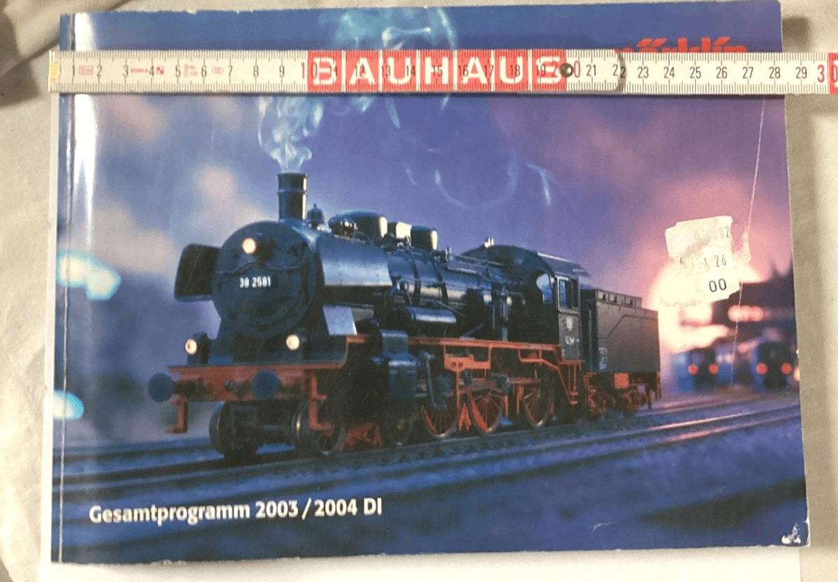 Märklin Katalog Gesamtprogramm 2003 2004 DI deutsche Ausgabe