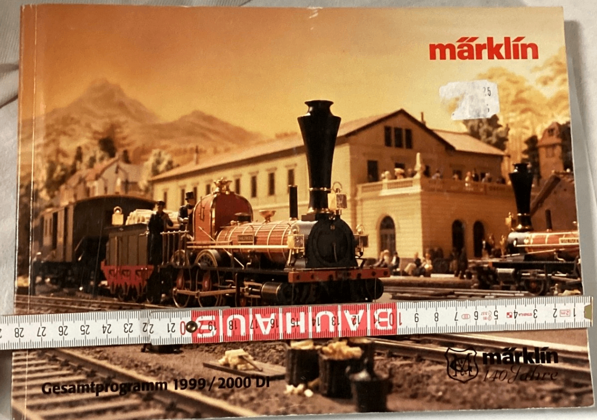 Märklin Katalog Gesamtprogramm 1999 2000 DI 140 Jahre Märklin