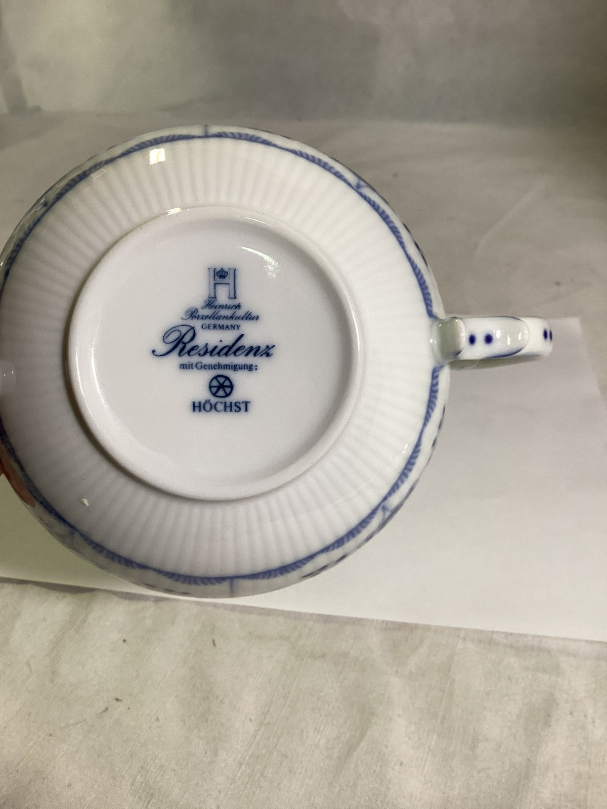 Heinrich Residenz, Amalienburg Suppentasse mit Untertasse