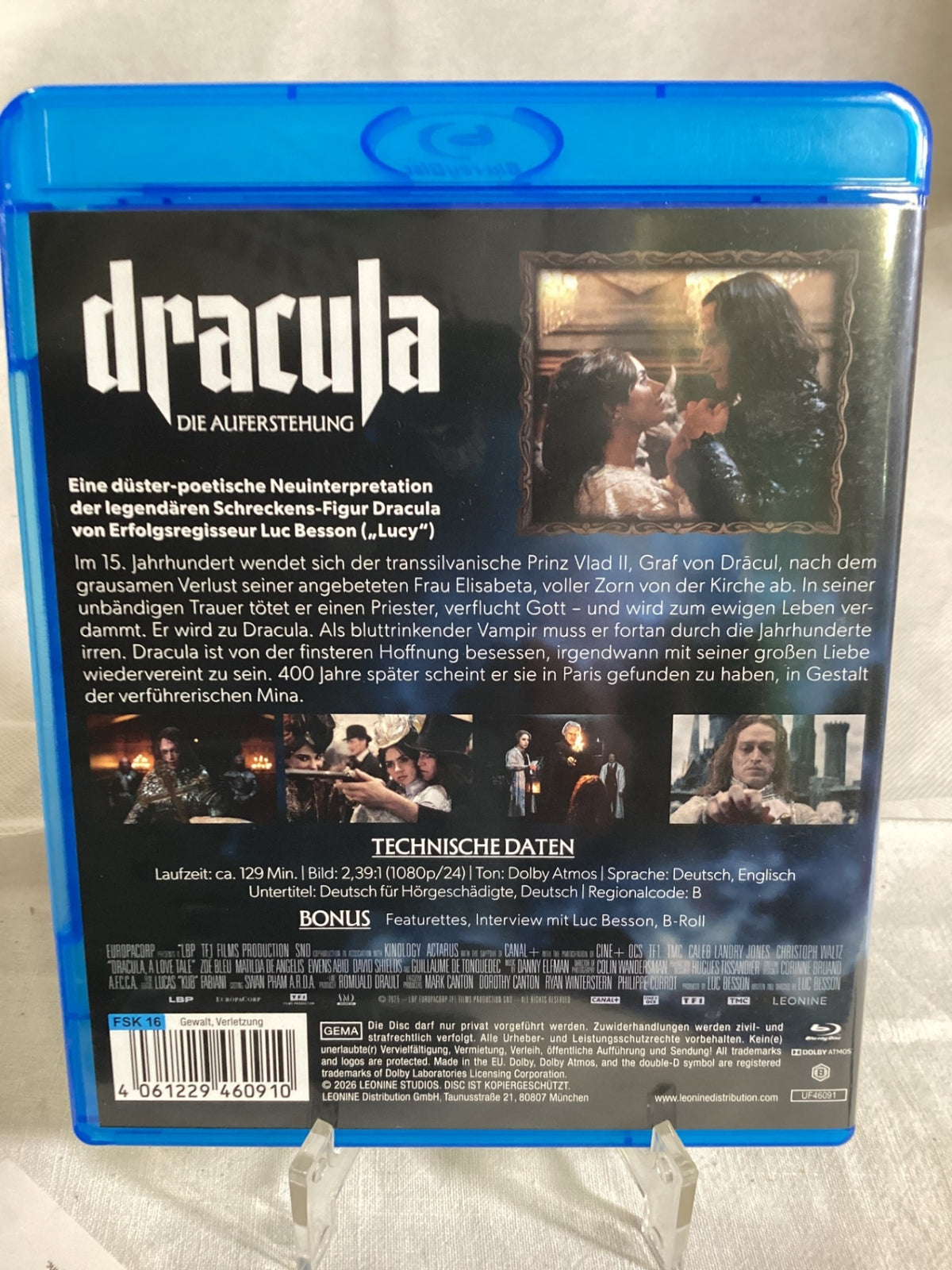 Dracula – Die Auferstehung Blu-ray Luc Besson Christoph Waltz FSK 16