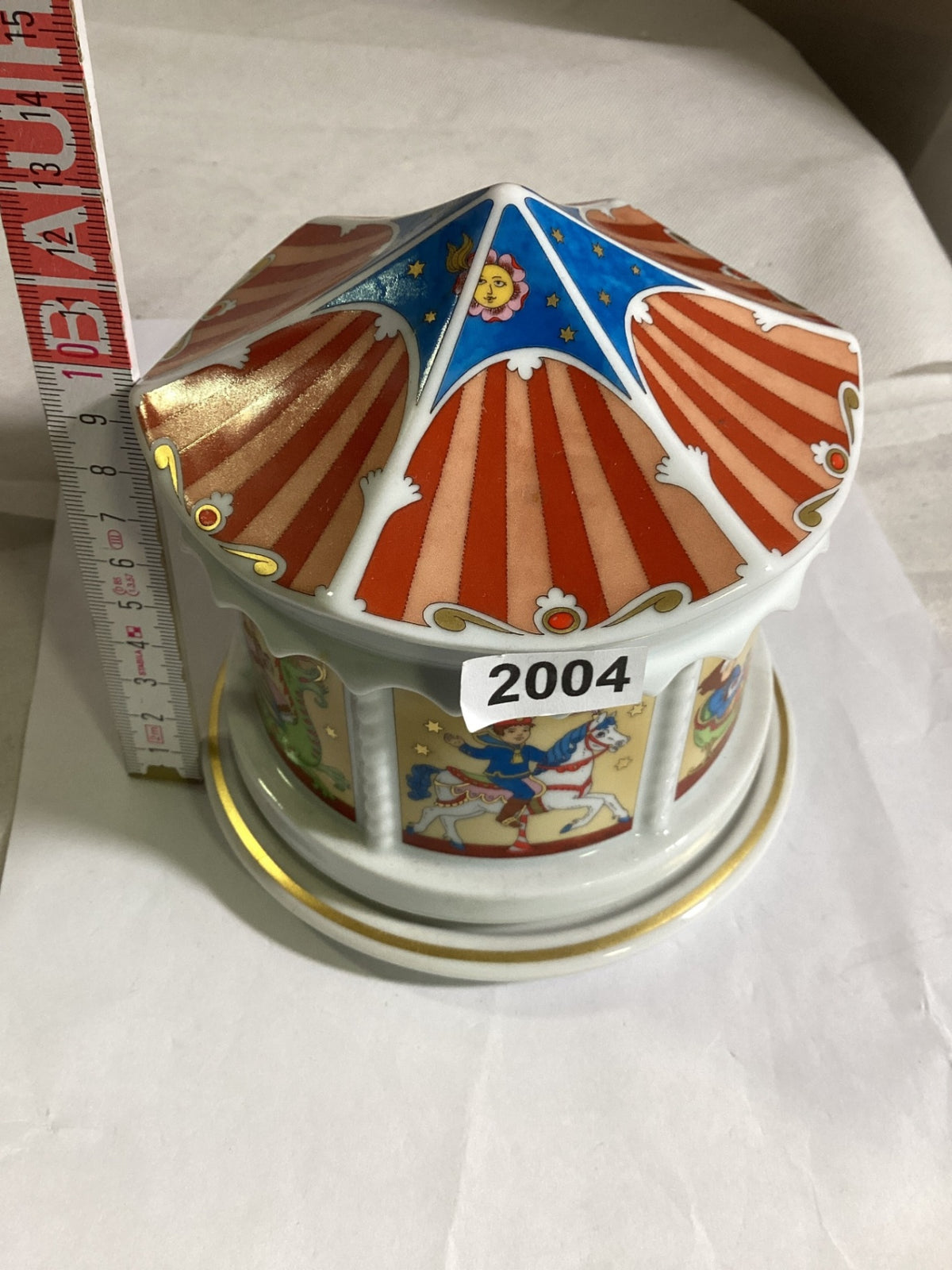 Hutschenreuther Weihnachtsspieluhr 2004 – Weihnachtskarussell
