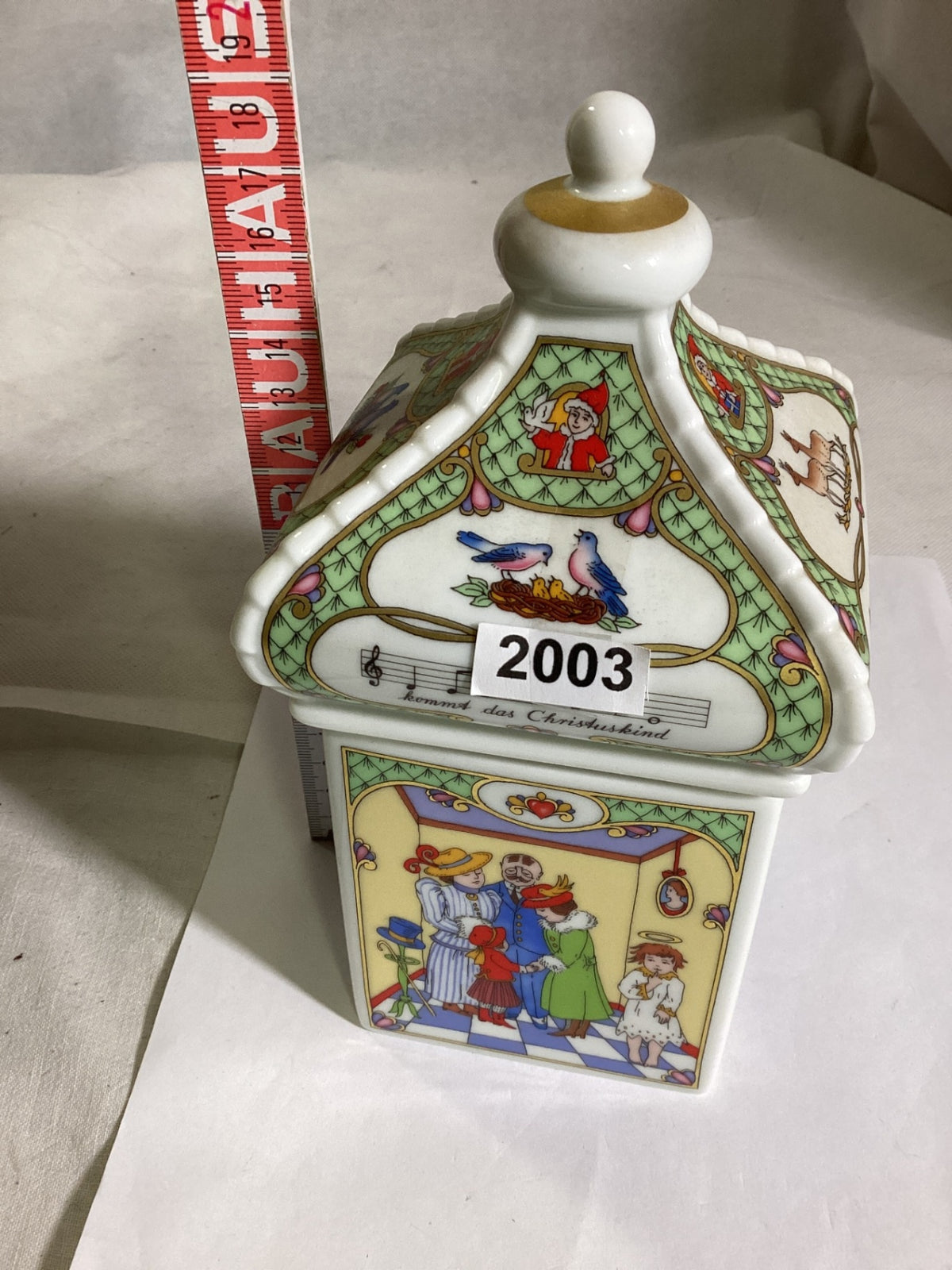 Hutschenreuther Weihnachtsspieluhr 2003 – Weihnachtshaus