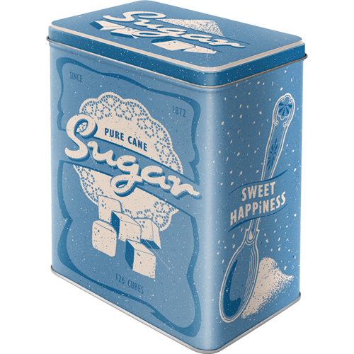 Blechdose Vorratsdose  Vorratsdose L »Sugar« (Neuware incl. 19% MwSt.)
