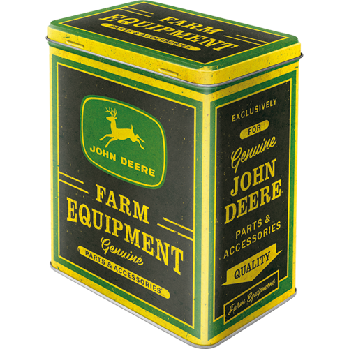 Blechdose large -John Deere - Genuine Farm Equipment  (Neuware) NostalgicArt