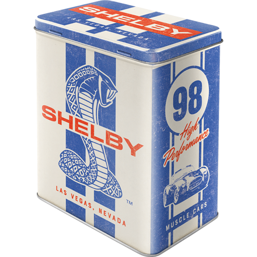 Blechdose large - Shelby - Cobra Snake -  (Neuware) NostalgicArt