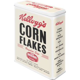 Blechdose XL »Kellogg's - Corn Flakes Retro Package« (Neuware) NostalgicArt