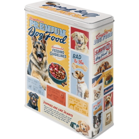 Blechdose XL Premium Dog Food (Neuware) NostalgicArt