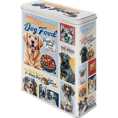 Blechdose XL Premium Dog Food (Neuware) NostalgicArt